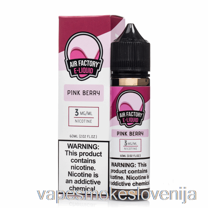 Vape Slovenija Pink Berry - Air Factory - 60ml 0mg